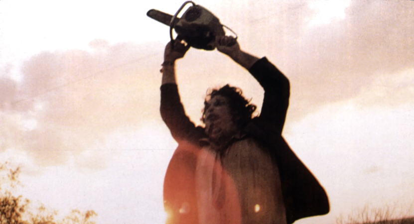 Still image from The Texas Chainsaw Massacre.